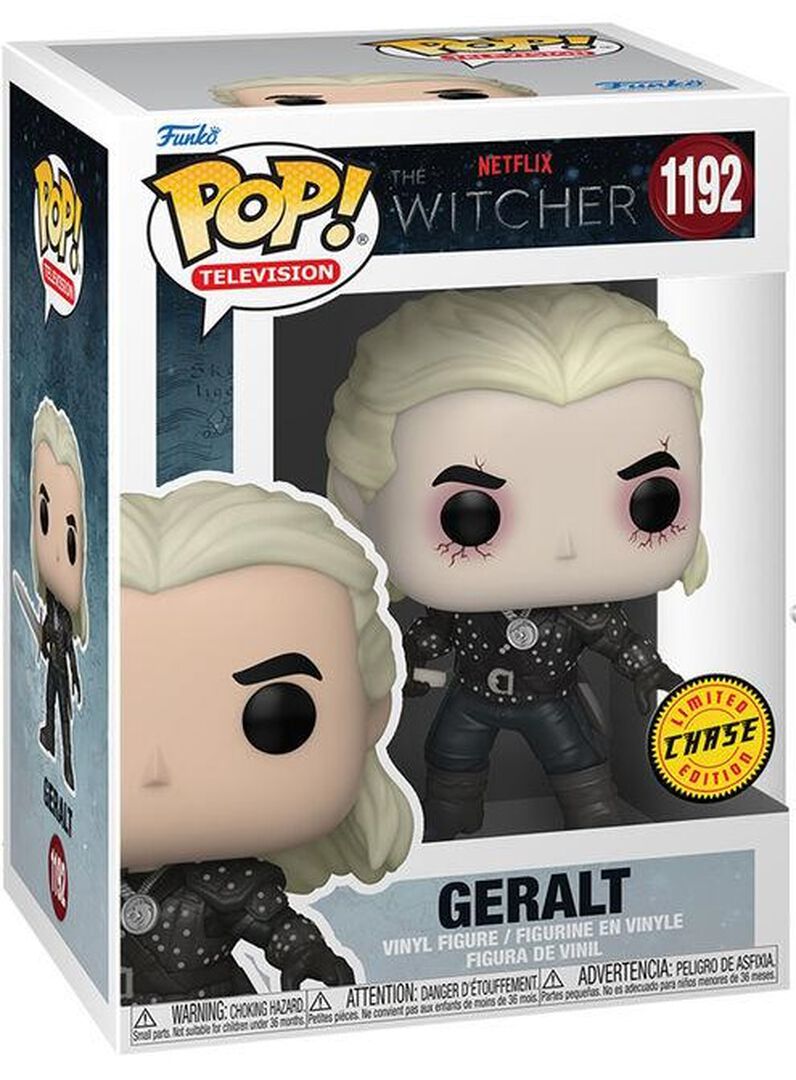 Figurine Funko Pop! N&deg;1192 | The Witcher | Geralt W/chase